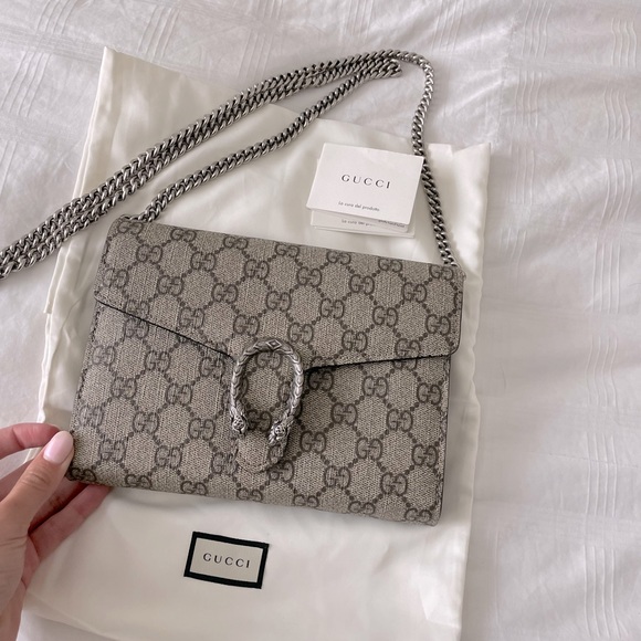 Gucci Handbags - Gucci Dionysus wallet on chain